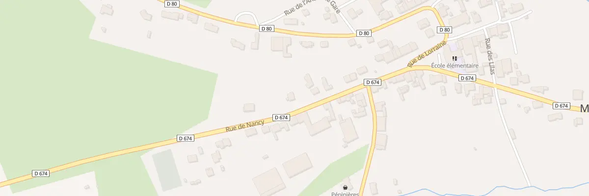 Plan du 15 Rue de Nancy à Moncel-sur-Seille