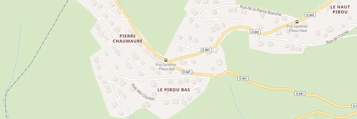 Plan du 5179F Le Haut Pibou à Puy-Sanières