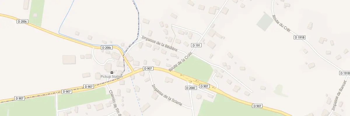 Plan du 49 Imp de la Bedière à Ville-en-Sallaz