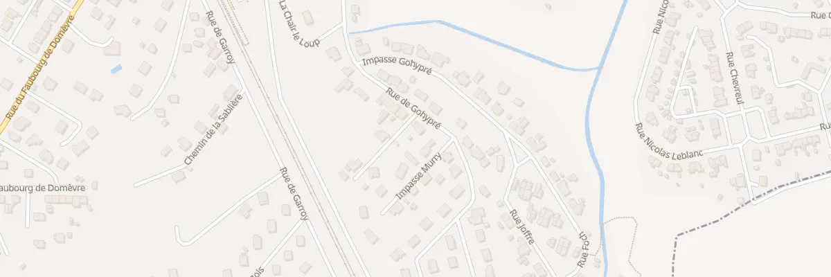 Plan du 52 Rue Gohypre à Thaon-les-Vosges