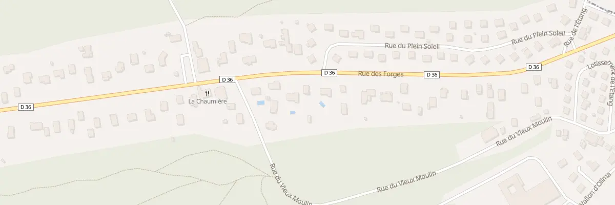 Plan du 79 Rue des Forges à Chantraine