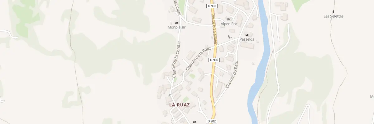 Plan du 5119 La Ruaz à Valloire