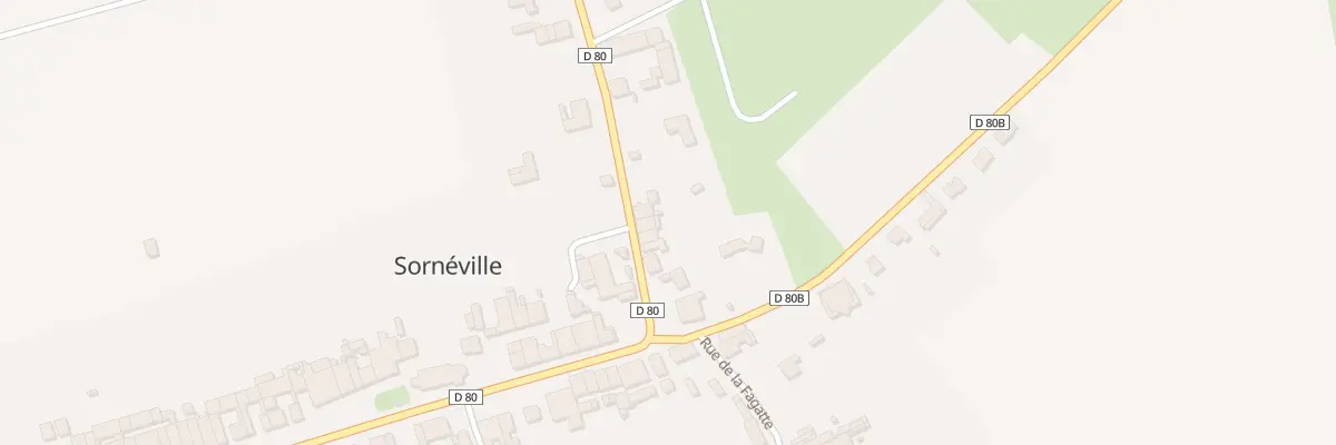 Plan du 8 Rte de Moncel à Sornéville
