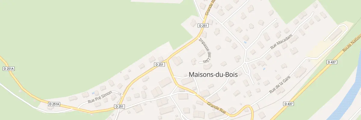 Plan du 12B Gr Grande Rue à Maisons-du-Bois-Lièvremont