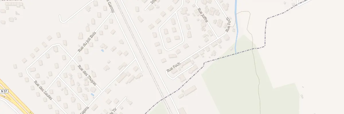 Plan du 82 Rue Gohypre à Thaon-les-Vosges