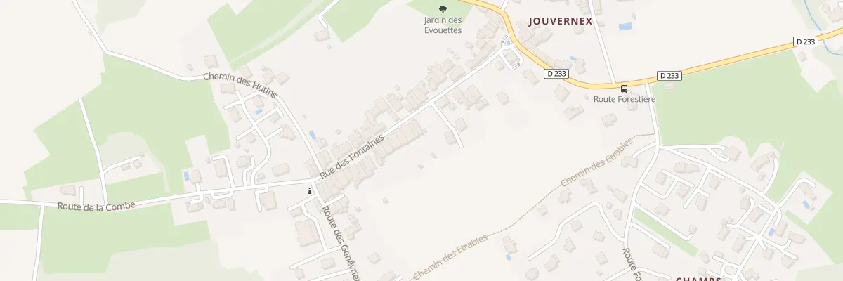 Plan du 17 Rue des fontaines à Margencel