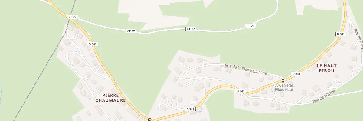 Plan du 5122 Le Haut Pibou à Puy-Sanières