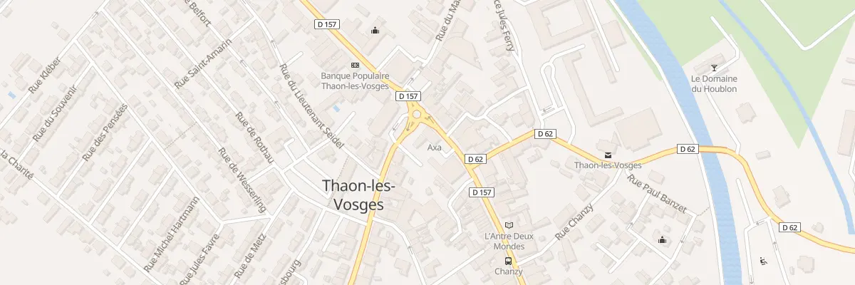 Plan du 101 Rue d’Alsace Thaon à Thaon-les-Vosges