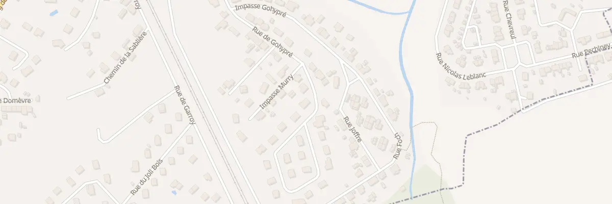 Plan du 64 Rue Gohypre à Thaon-les-Vosges