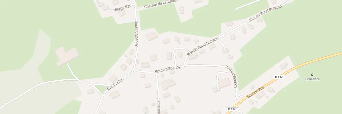 Plan du 3 Rue du Rond Buisson à Passonfontaine