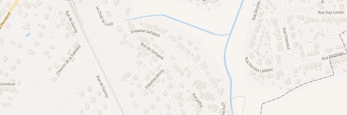 Plan du 51 Rue Gohypre à Thaon-les-Vosges