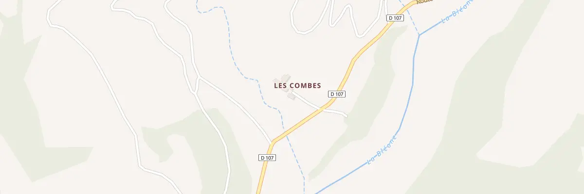Plan du 7143 Serre Genin et La Combe à Prads-Haute-Bléone