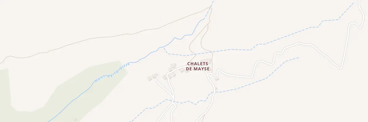 Plan du 5444 Chalets de Mayse à Glières-Val-de-Borne