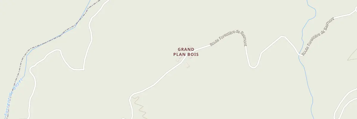 Plan du 5151 Grand Plan Bois à Rognaix