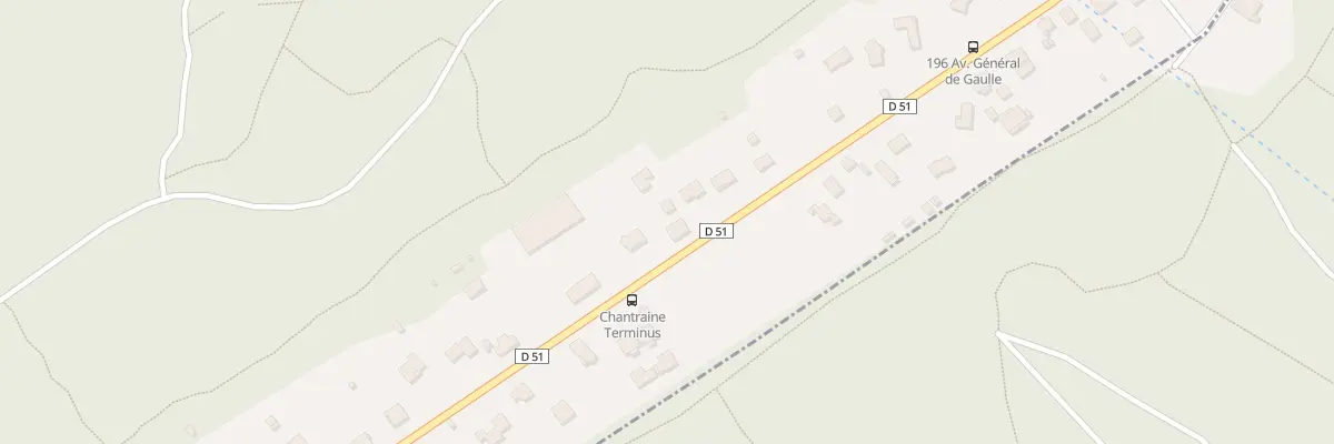 Plan du 208 Rue du Général de Gaulle à Chantraine