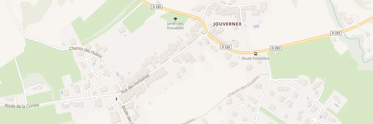 Plan du 7 Rue des fontaines à Margencel