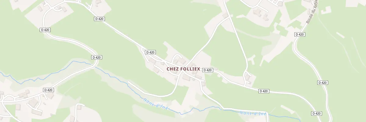 Plan du 2635 Rte du Môle à Saint-Jean-de-Tholome
