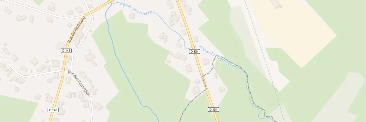 Plan du 32 Rte de Lure à Citers