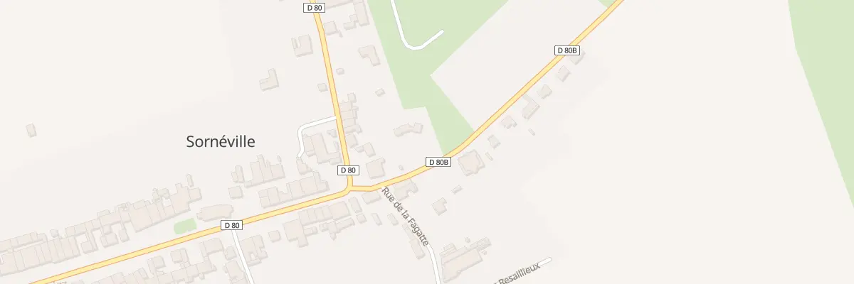 Plan du 1 Rue des Resaillieux à Sornéville