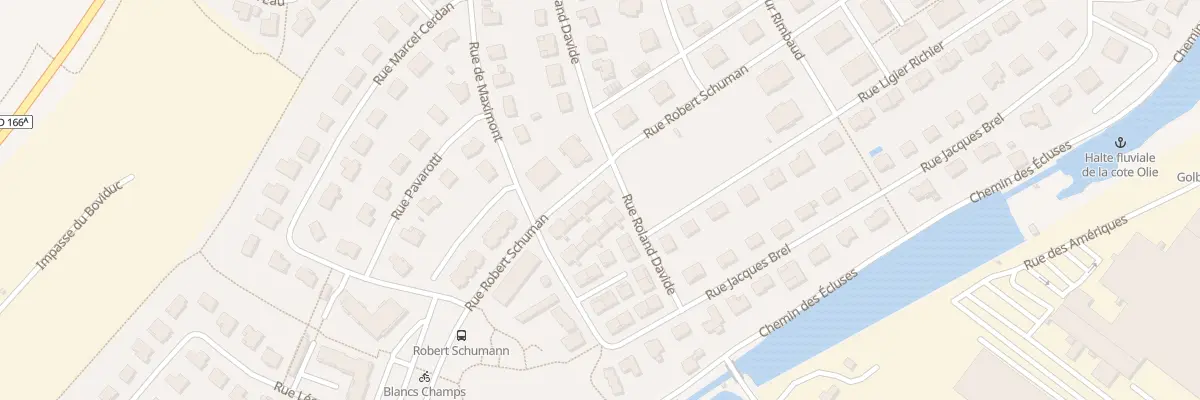 Plan du 39E Rue de Maximont à Golbey