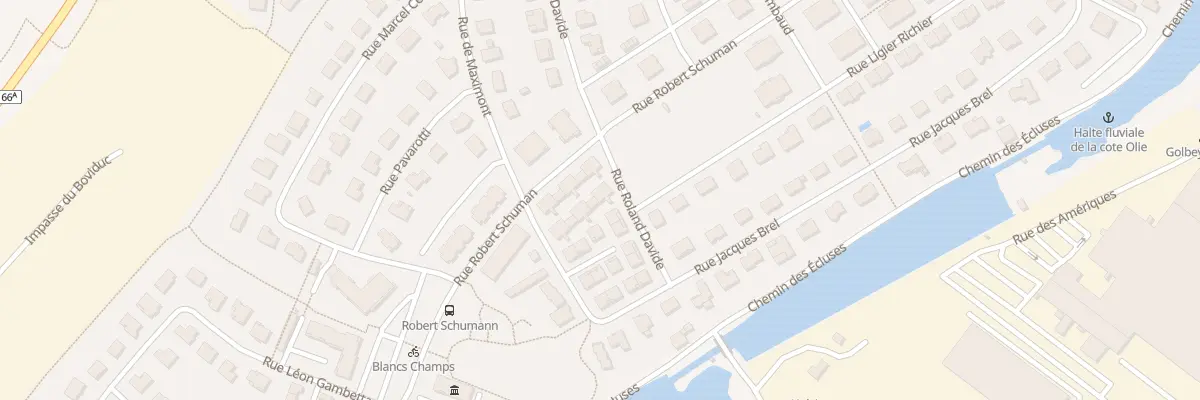 Plan du 41E Rue de Maximont à Golbey