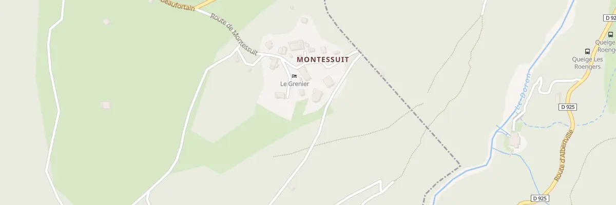 Plan du 5196 Montessuit à Césarches