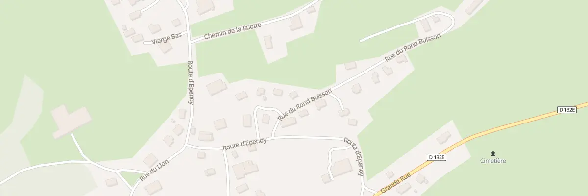 Plan du 11 Rue du Rond Buisson à Passonfontaine