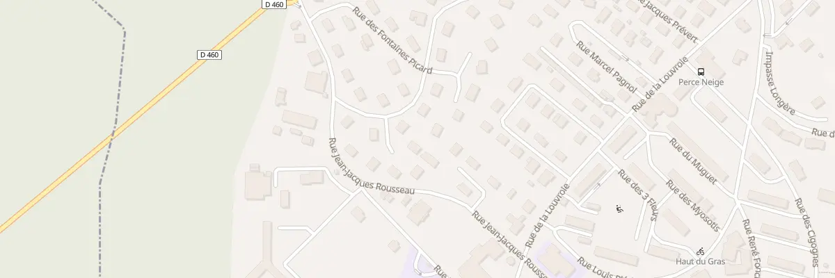 Plan du 6 Rue des Fontaines Picard à Golbey