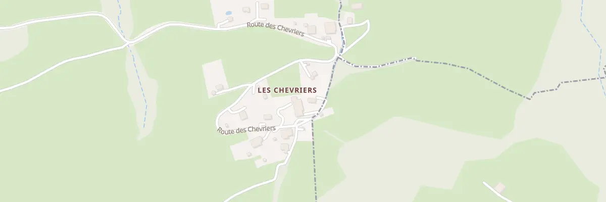 Plan du 1839 Rte des Chevriers à Boëge