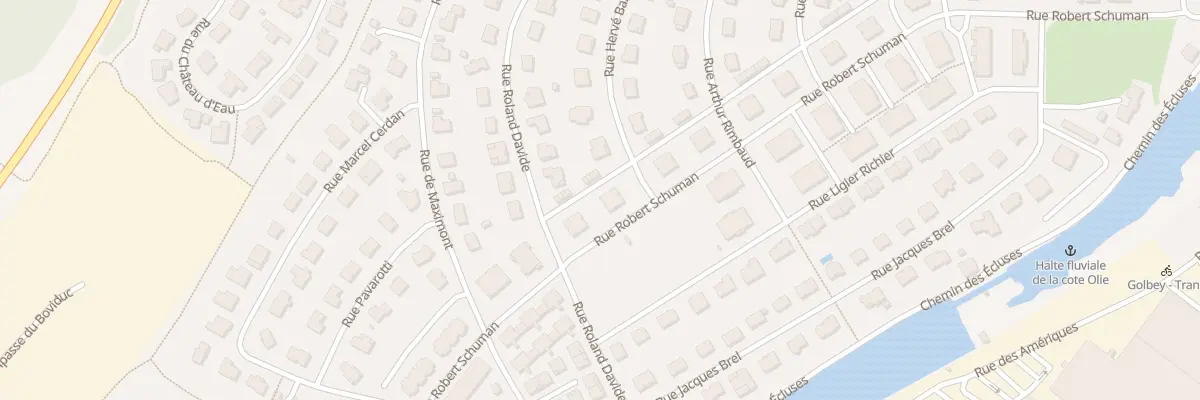 Plan du 26 Rue Hervé Bazin à Golbey