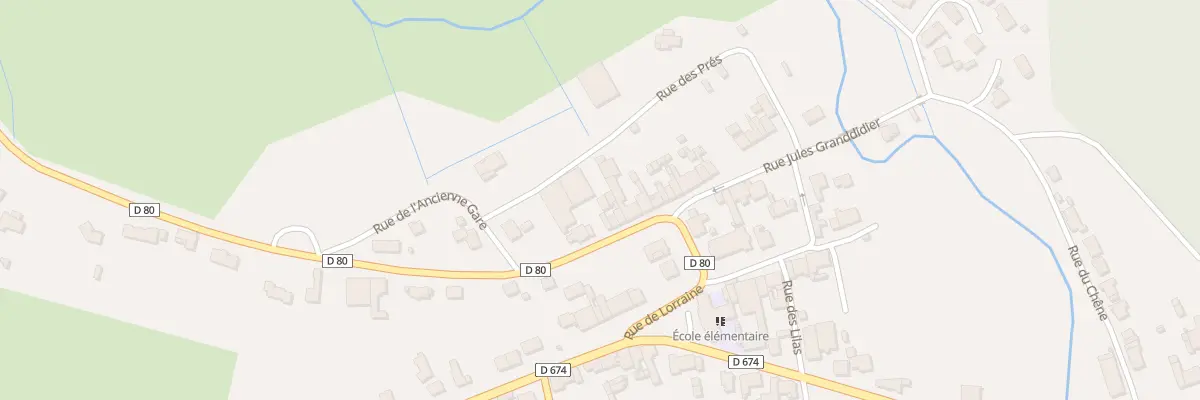 Plan du 34 Rue Jules Granddidier à Moncel-sur-Seille