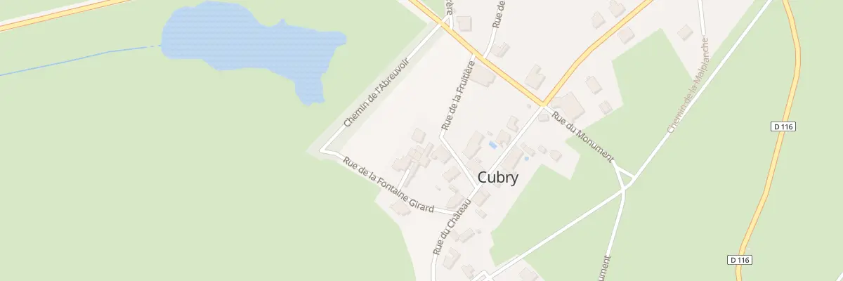 Plan du 5 Rue de la Fruitiere à Cubry
