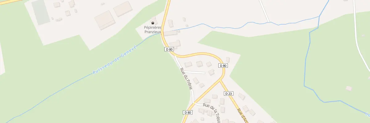 Plan du 1 Lot le Frêne à Moncel-sur-Seille