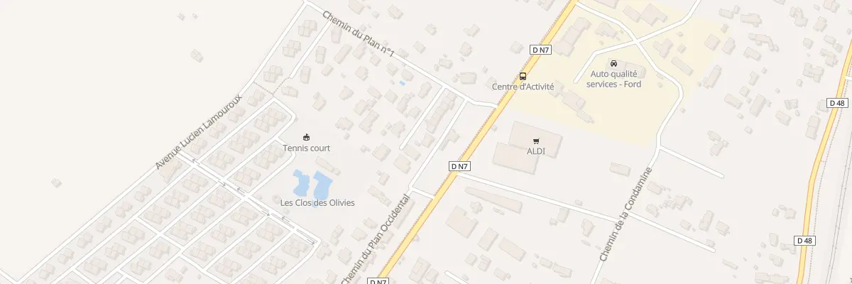 Plan du 83 Che du Plan N 2 à Vidauban