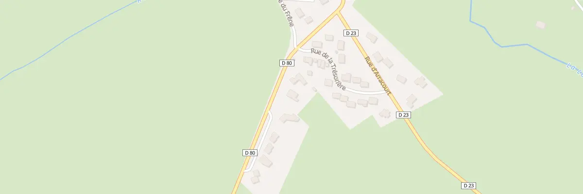 Plan du 1 Rue de Sornéville à Moncel-sur-Seille
