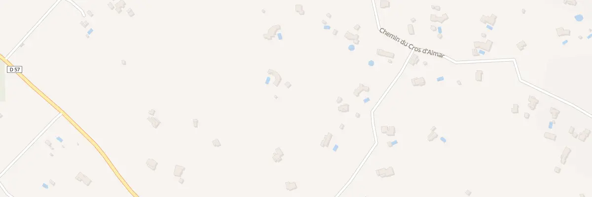 Plan du 522 Che du Cros d’Aimar à Draguignan