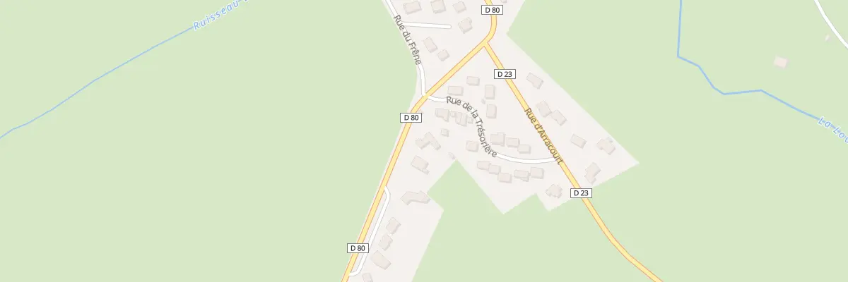 Plan du 1B Rue de Sornéville à Moncel-sur-Seille