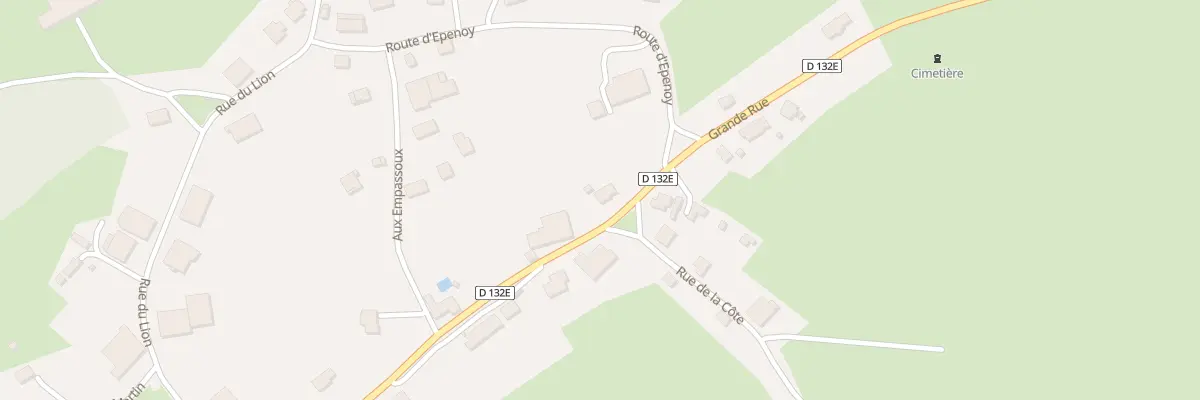 Plan du 2 Gr Grande Rue à Passonfontaine
