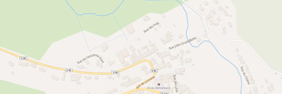 Plan du 24 Rue Jules Granddidier à Moncel-sur-Seille