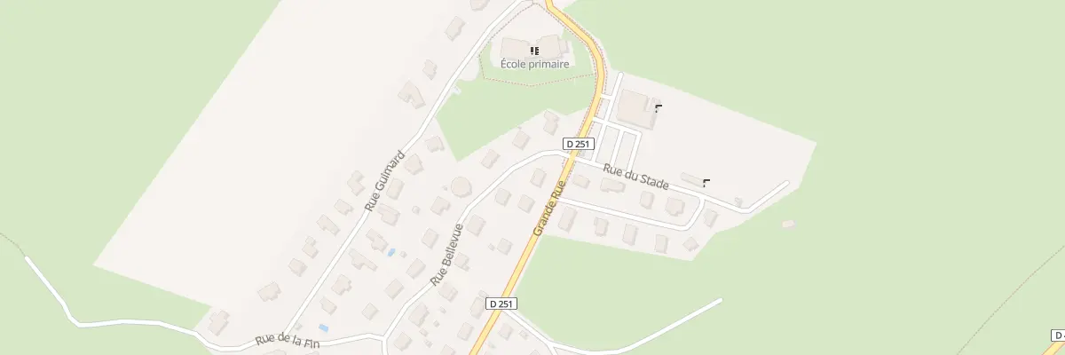 Plan du 14 Rue Bellevue à Maisons-du-Bois-Lièvremont