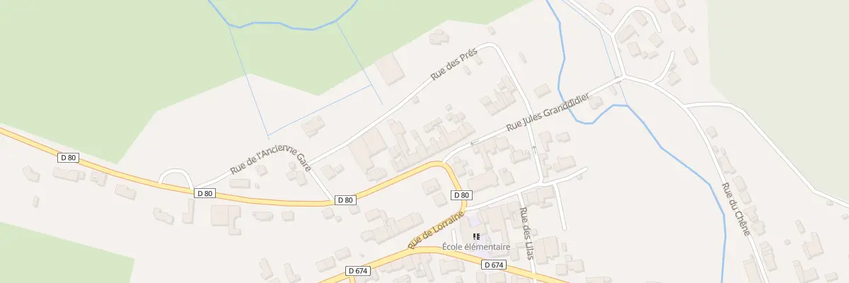 Plan du 26 Rue Jules Granddidier à Moncel-sur-Seille