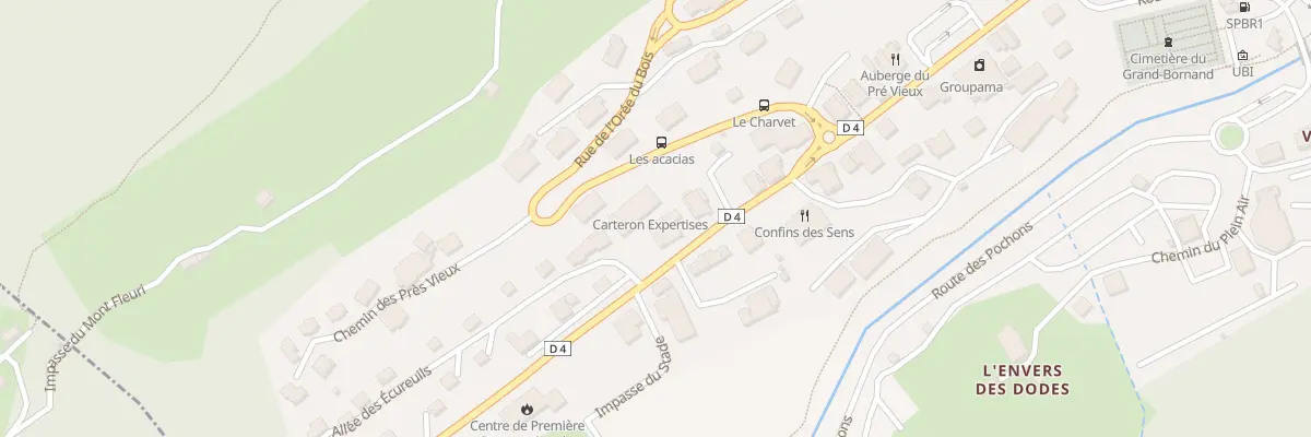Plan du 460 Rte de Villavit au Grand-Bornand