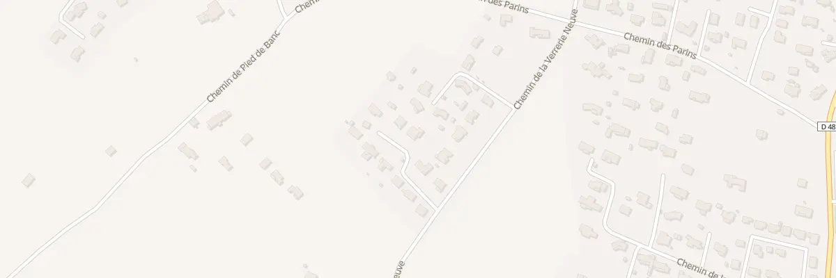 Plan du 1220 Che de la Verrerie Neuve à Vidauban