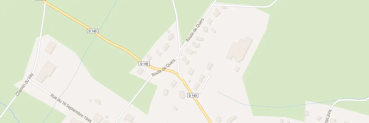 Plan du 6 Rte d’Adelans à Bouhans-lès-Lure