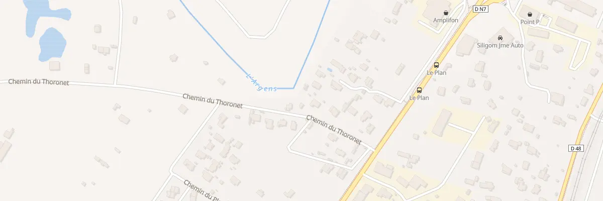 Plan du 150 Che du Thoronet à Vidauban