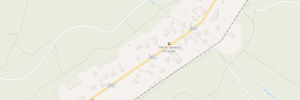 Plan du 188 Rue du Général de Gaulle à Chantraine