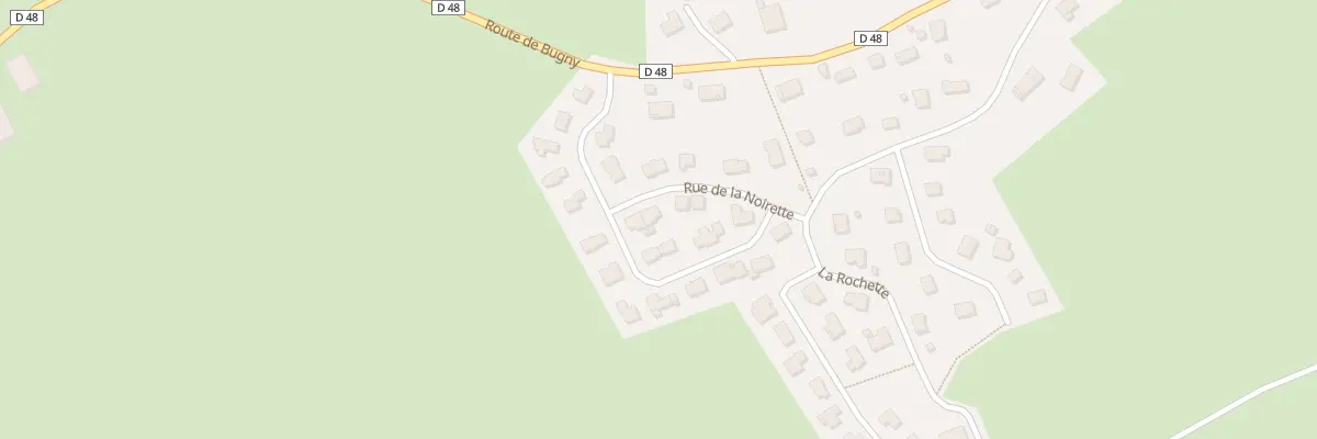 Plan du 5 Rue de la Noirette à La Chaux