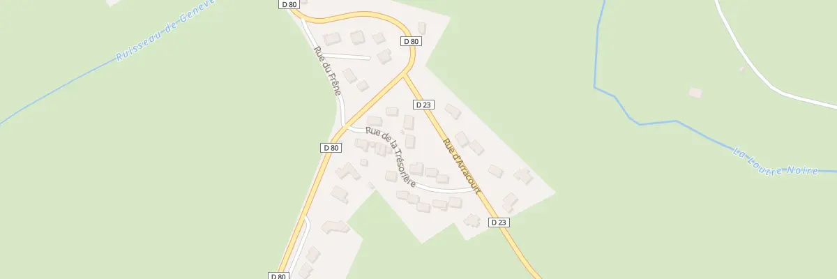 Plan du 4 Rue de la Trésorière à Moncel-sur-Seille