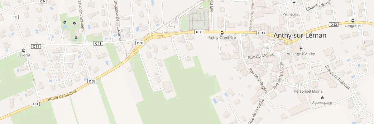 Plan du 27 Rue des Fontaines à Anthy-sur-Léman