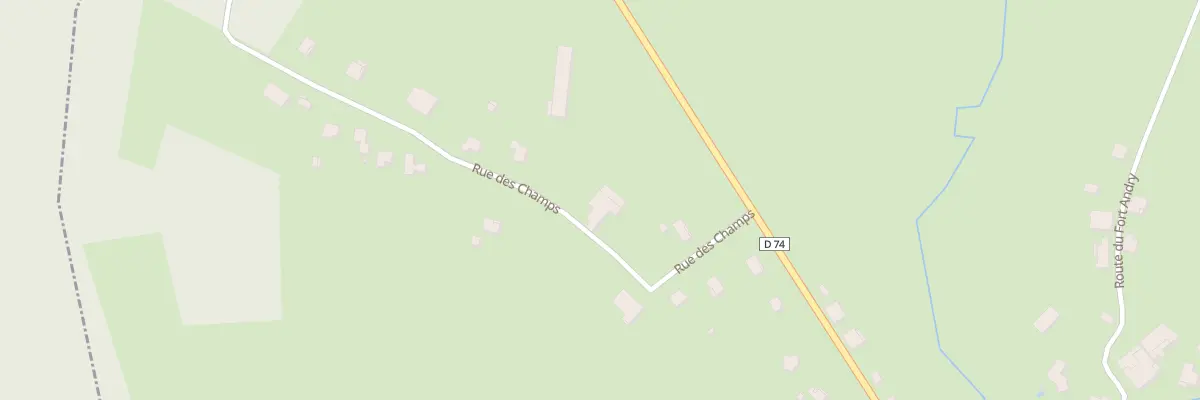 Plan du 3 Rue des Champs à Esboz-Brest